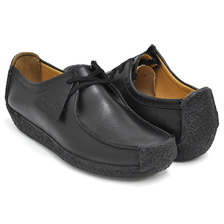 Clarks NATALIE BLACK LEATHER 26133272画像