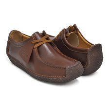 Clarks WOMENS NATALIE CHESTNUT LEATHER 26144940画像