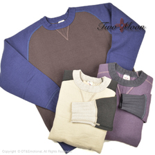 Two Moon no.25303 Freedom sleeve sweat画像