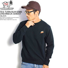 The Endless Summer TES TURN BUHI EMB CREWNECK SWEAT -BLACK- FH-0774310画像