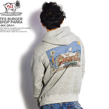 The Endless Summer TES BURGER SHOP PARKA -MIX GRAY- FH-0774328画像