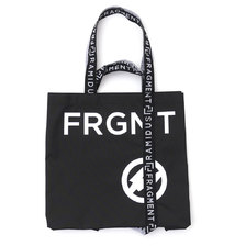 RAMIDUS &times; Fragment Design TOTE BAG(L) BLACK画像