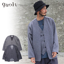 quolt MELANGE VEST-JACKET 901T-1477画像