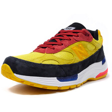 new balance M992DM BLUE/YELLOW画像