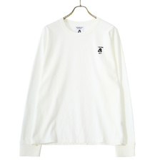 TACOMA FUJI RECORDS HANDWRITING LOGO LS embroidery shirt画像