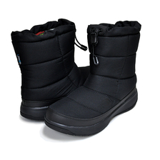 THE NORTH FACE W NUPTSE BOOTIE WP VII BLACK NFW51975-K画像