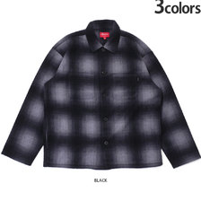 Supreme 20FW Shadow Plaid Fleece Shirt画像