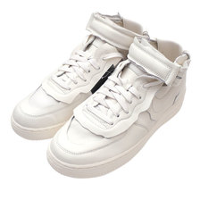 COMME des GARCONS &times; NIKE AIR FORCE 1 MID SAIL/BLACK-SILVER DC3601-100画像