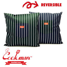 COOKMAN Cushion Pocket Cover Stripe D/Green & Navy画像