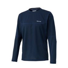 Marmot HEAT NAVI MESH L/S CREW DARK INDIGO TOMQJB50-DIN画像