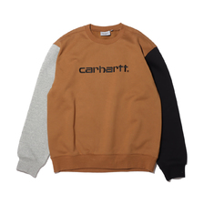 Carhartt TRICOL SWEATSHIRT Hamilton Brown I028274-HZ00画像