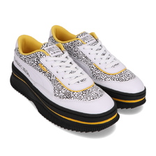 PUMA DEVA MR DOODLE WHITE/BLACK/YELLOW 374221-01画像