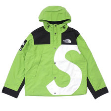Supreme &times; THE NORTH FACE 20FW S Logo Mountain Jacket LIME NP62002I画像