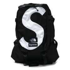 Supreme &times; THE NORTH FACE 20FW S Logo Expedition Backpack BLACK NM82094I画像