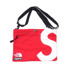 Supreme &times; THE NORTH FACE 20FW S Logo Shoulder Bag RED NM82095I画像