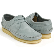 Clarks WEAVER BLUE GREY SUEDE 26123002画像
