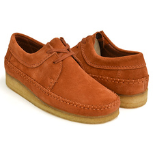 Clarks WEAVER RUST SUEDE 26119934画像