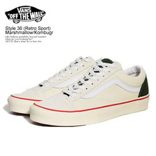 VANS Style 36 (Retro Sport) Marshmallow/Kombugr VN0A5FBM2TZ画像