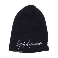 Yohji Yamamoto &times; NEW ERA 20AW SOFT ACRYLIC BEANIE NAVY画像
