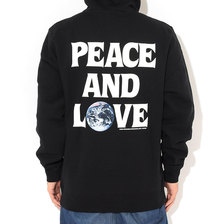 STUSSY Peace & Love Hooded Sweat 1924600画像