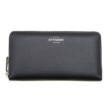 ETTINGER Large Zip-Around Purse w. Metal Zip CP2051EJ画像