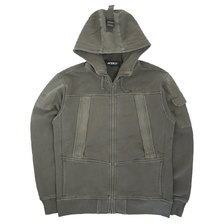 AVIREX FADE WASH TACTICAL HOODIE OLIVE 6103523-75画像