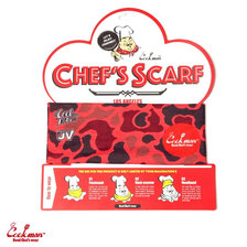COOKMAN Chef's Scarf Camo Red (Duck Hunter) 233-01936画像