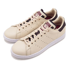 adidas Originals STAN SMITH W LINEN/FTWR WHITE/NOBLE PURPLE FX9068画像