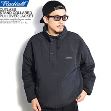 RADIALL CUTLASS - STAND COLLARED PULLOVER JACKET -BLACK- RAD-20AW-JK005画像