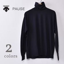 DESCENTE PAUSE MERINO WOOL TURTLE DLUQJB55画像