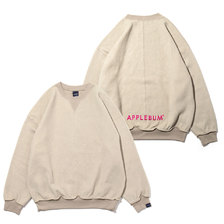 APPLEBUM Inside Out Crew Sweat BEIGE画像