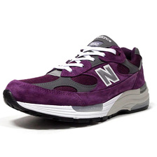 new balance M992BA made in U.S.A. PURPLE画像