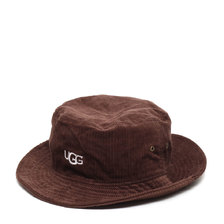 UGG CORDUROY BUCKET HAT BROWN 20AW-UGHA02-BRN画像