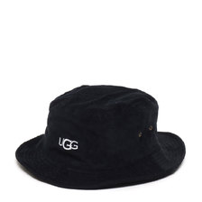 UGG CORDUROY BUCKET HAT BLACK 20AW-UGHA02-BLK画像