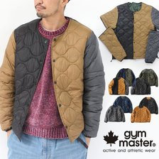 gym master RVウェーブキルト ノーカラー2WAY ジャケット G533672画像