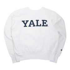 Champion MADE IN USA REVERSE WEAVE CREW NECK SWEAT SHIRT YALE UNIVERSITY C5-S003-010画像