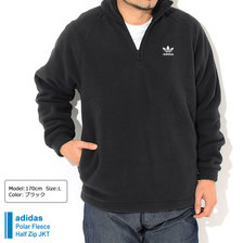 adidas Polar Fleece Half Zip JKT Originals GE0844画像