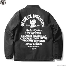 Deus Ex Machina DEUS EX MACHINA DEVIL ADDRESS COACH (BLACK) DMF206657画像