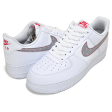 NIKE AIR FORCE 1 07 3M white/silver-anthracite CT2296-100画像