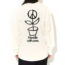 STUSSY WOMEN Peace Pot Pigment Dyed L/S Tee 2992662画像
