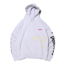 ATMOS LAB COCA-COLA BY ATMOS LAB DRINK DELICIOUS HOODIE GRAY AT20-051-GRY画像