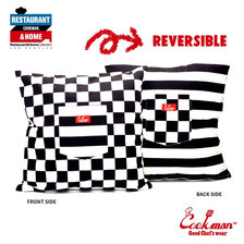 COOKMAN CUSHION POCKET COVER REVERSIBLE -CHECKER & BORDER- 233-01911画像