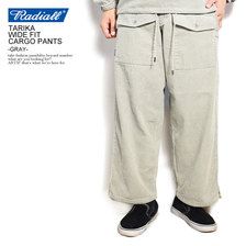 RADIALL TARIKA - WIDE FIT CARGO PANTS -GRAY- RAD-20AW-PT002画像