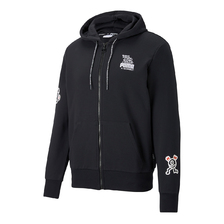 PUMA &times; MR DOODLE FULL-ZIP HOOD BLACK 598681-01画像