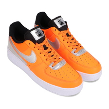 NIKE AIR FORCE 1 '07 LV8 3M TOTAL ORANGE/METALLIC SILVER-BLACK CT2299-800画像
