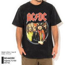 DC SHOES &times; AC/DC Highway To Hell S/S Tee ADYZT04980画像