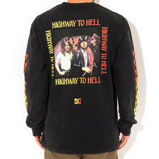 DC SHOES &times; AC/DC Highway To Hell L/S Tee ADYZT04983画像