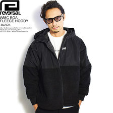 reversal WMC BOA FLEECE HOODY -BLACK- RV20AW304B画像