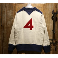 FREEWHEELERS ATHLETIC SWEAT SHIRT SWEAT SHIRT &ldquo;4 BANGER SPL.&rdquo; 2034001画像