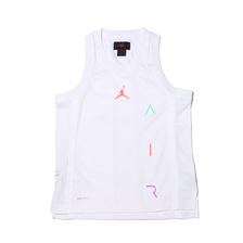JORDAN BRAND AS M J AIR BBALL JERSEY WHITE/WHITE/INFRARED 23 CT4766-100画像